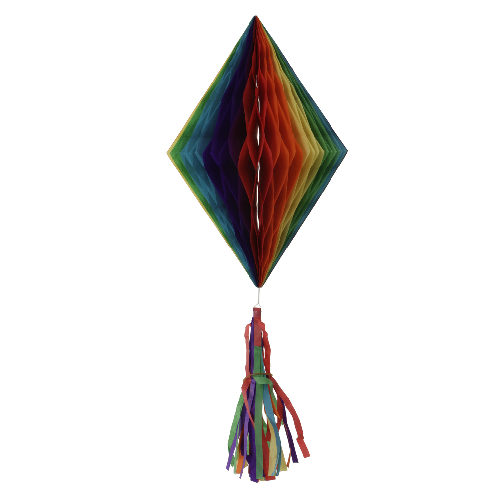 BALAO DECORATIVO JUNINO PAPEL (COLORIDO) 30cm