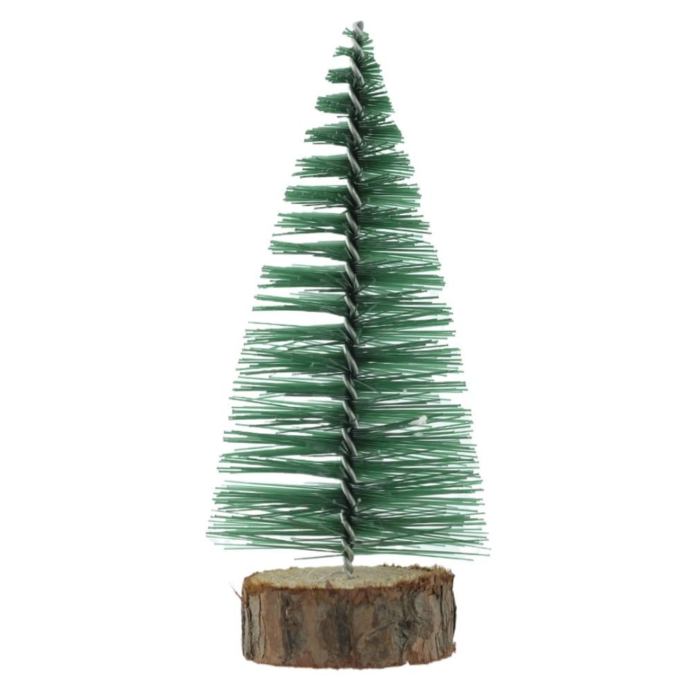 A.MINI ARVORE NATAL (VERDE) 10cm