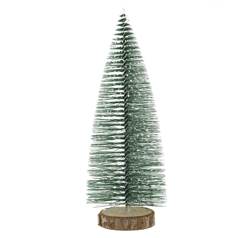 A.MINI ARVORE NATAL FLOCKED (VERDE) 20cm
