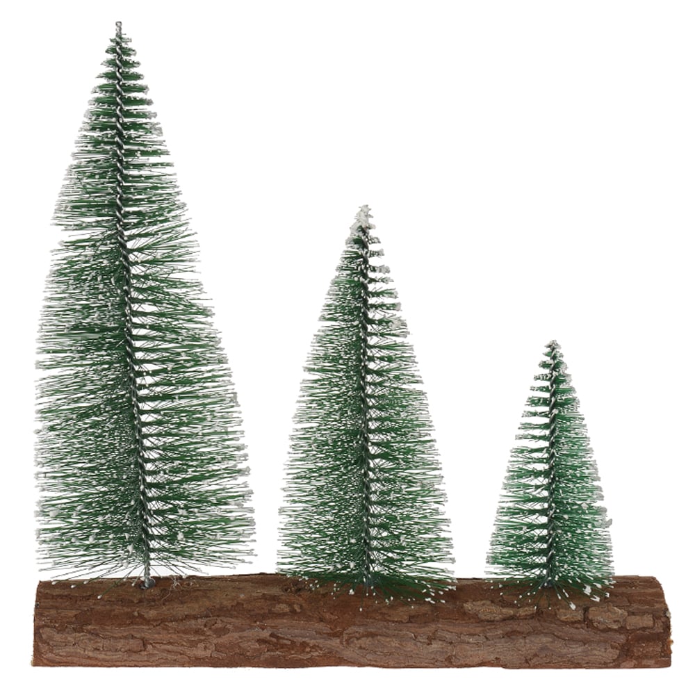 A.MINI ARVORE NATAL X3 (VERDE) 22cm
