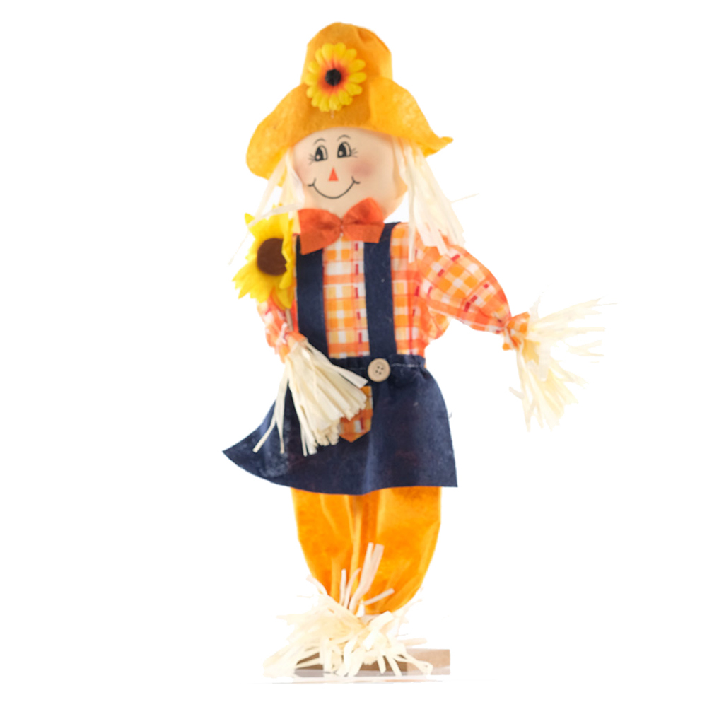 BONECA JUNINA PALHA (AMARELO) 42CM (AMARELO)