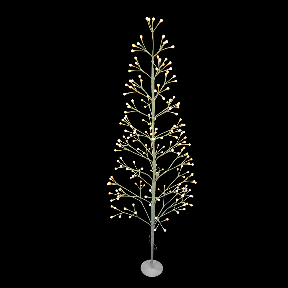 ARVORE 200 LEDS C/FUNCAO USO EXTERNO BIVOLT (BRANCO QUENTE) 1,8m