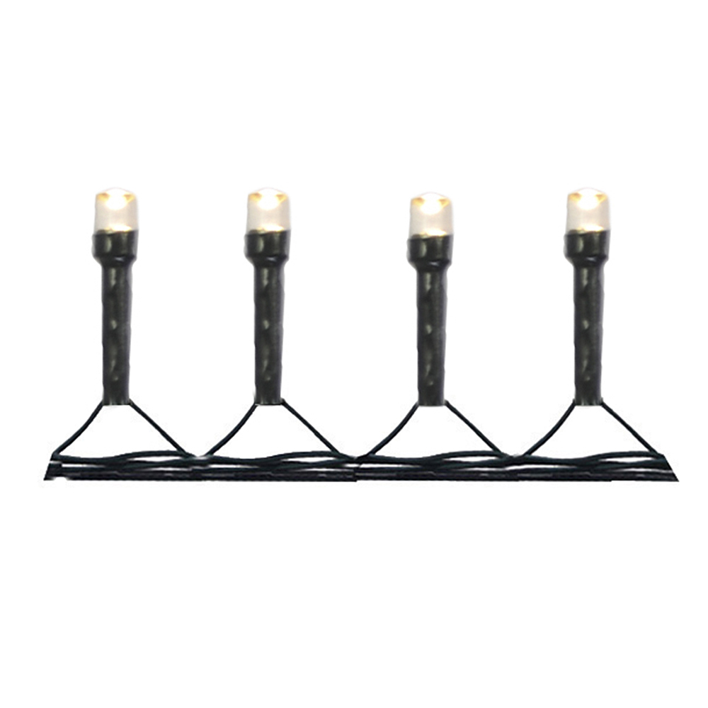 CORDAO 200 LED USO EXTERNO FIO VERDE BIVOLT C/FULL STROBO (BRANCO QUENTE) 20m