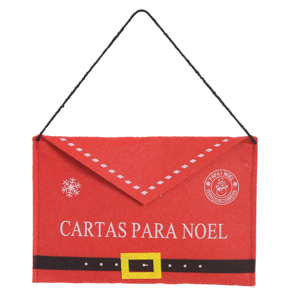 NATAL ENVELOPE CARTAS PARA NOEL (VERMELHO) 13X20cm