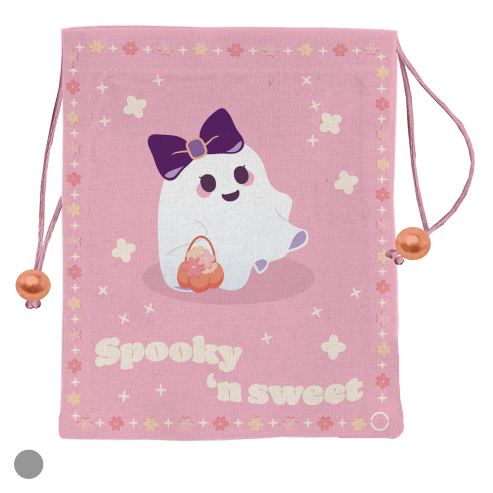 SAQUINHO SWEET TECIDO. (ROSA) 22X18cm