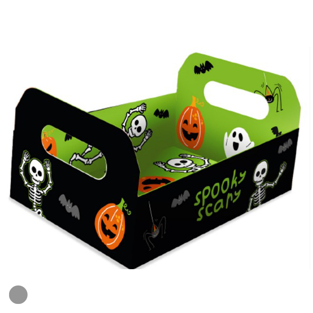 CAIXA P DECORATIVA MESA PAPEL VERDE TRAVESSURAS (VERDE) 16X11X4,5cm