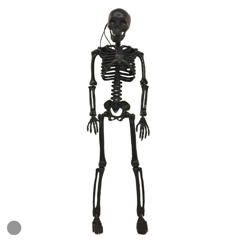ESQUELETO MOVEL ARTICULADO (PRETO) 40cm
