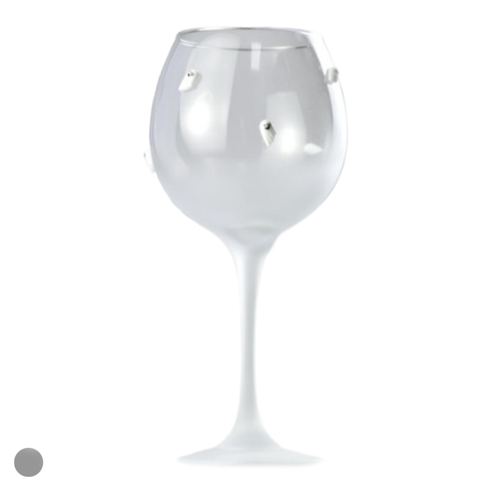 TACA VIDRO FANTASMA 520ML (TRANSPARENTE) 21,5cm
