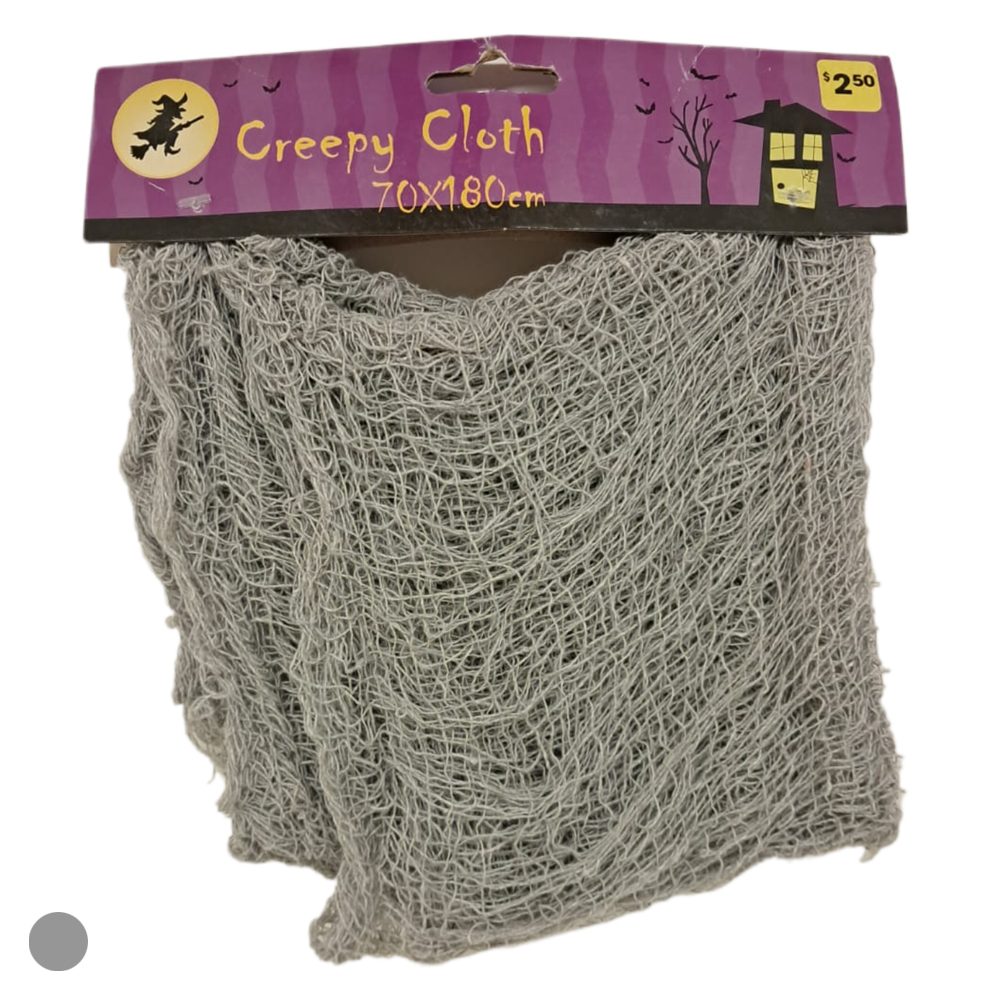 TECIDO DECORATIVO (CINZA) 1,8mX70cm