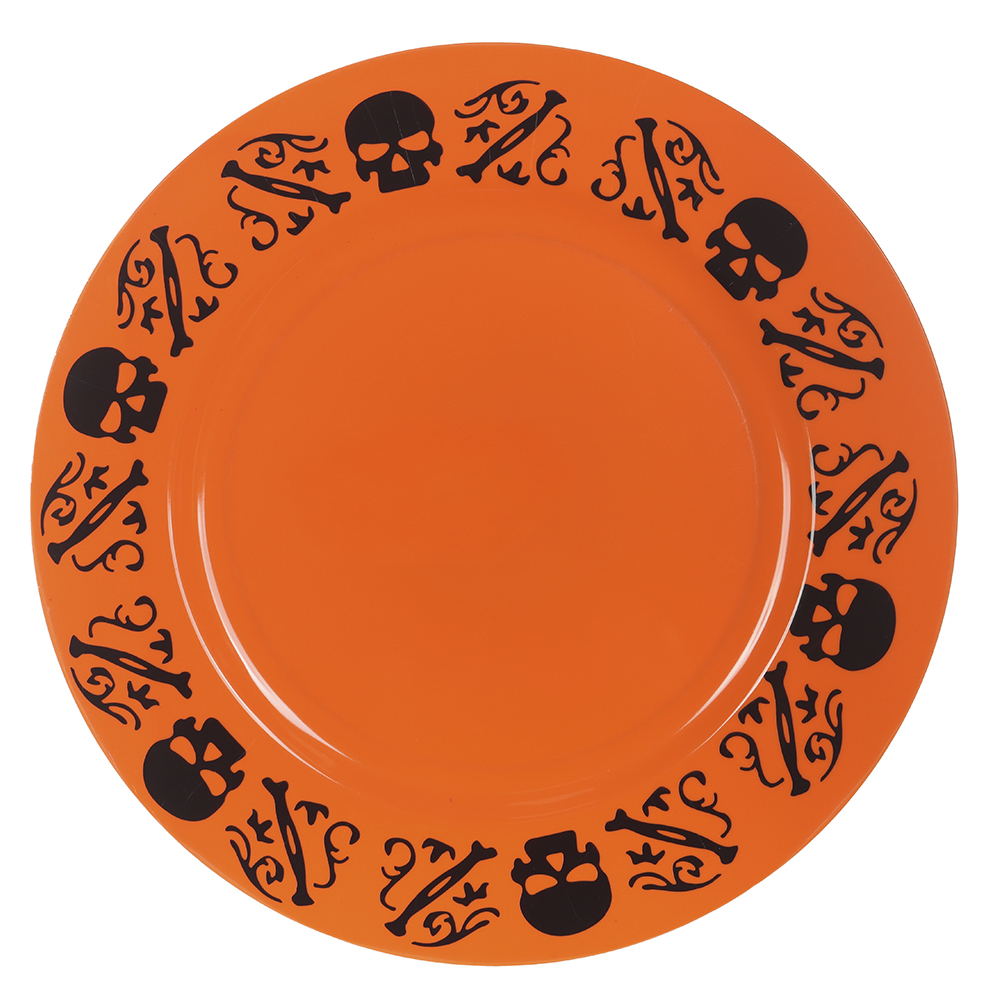 SOUSPLAT CAVEIRA PLT (LARANJA) 33X33X1,7cm