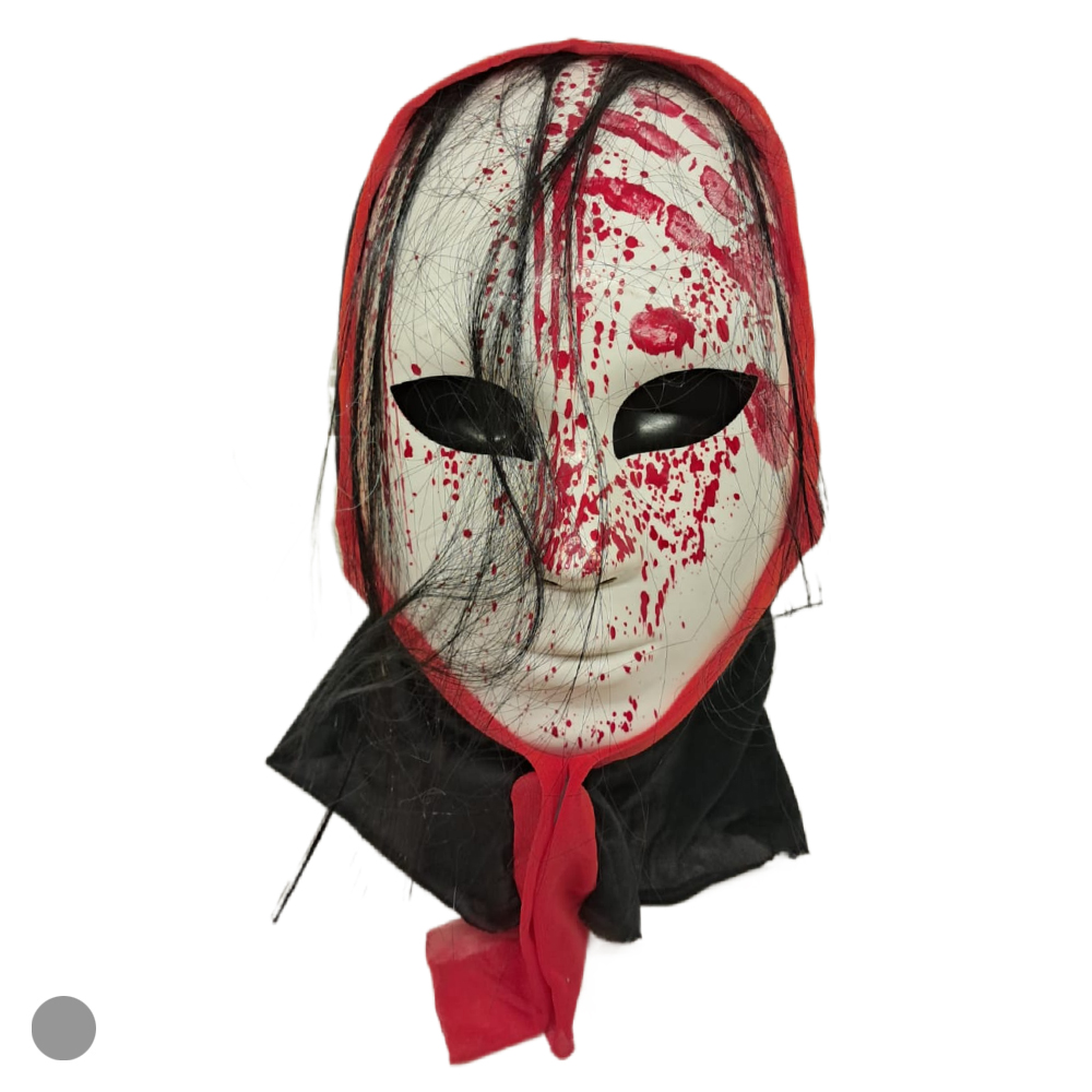 MASCARA SANGRENTA MONY (BRANCO) 22cm