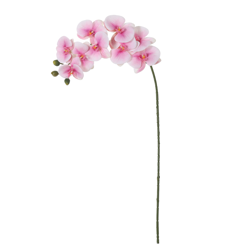 H.ORQUIDEA PHALAENOPSIS REAL TOQUE C/COAT X9 (BRANCO ROSA) 98cm