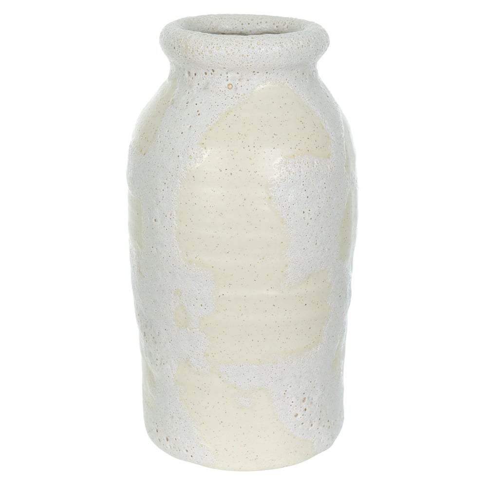 VASO CERAMICA (OFF WHITE) 22cm