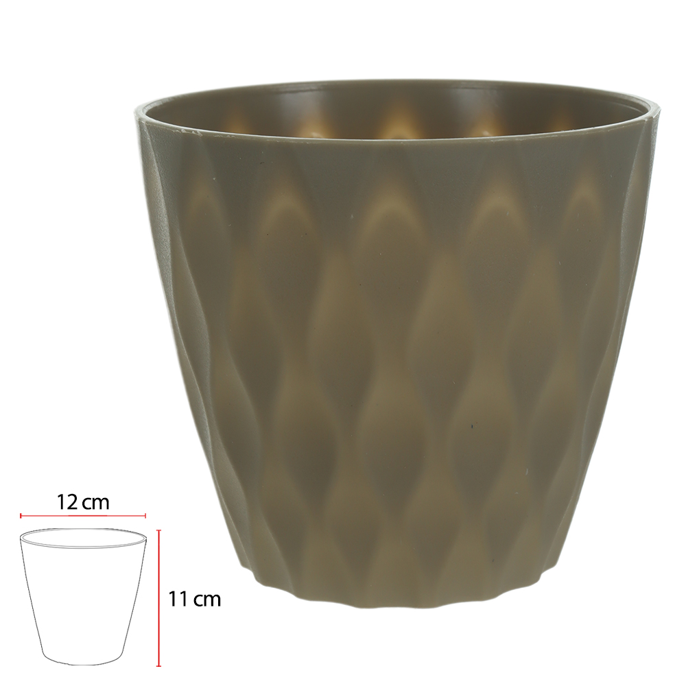 VASO PLT REDONDO (FENDI) 11cm