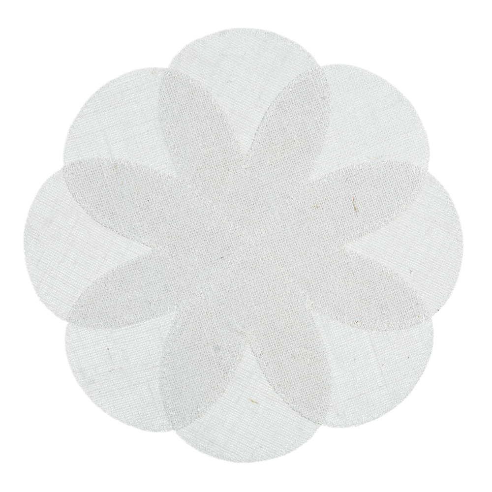 LUGAR AMERICANO JUTA 38d FLOWER (OFF WHITE)