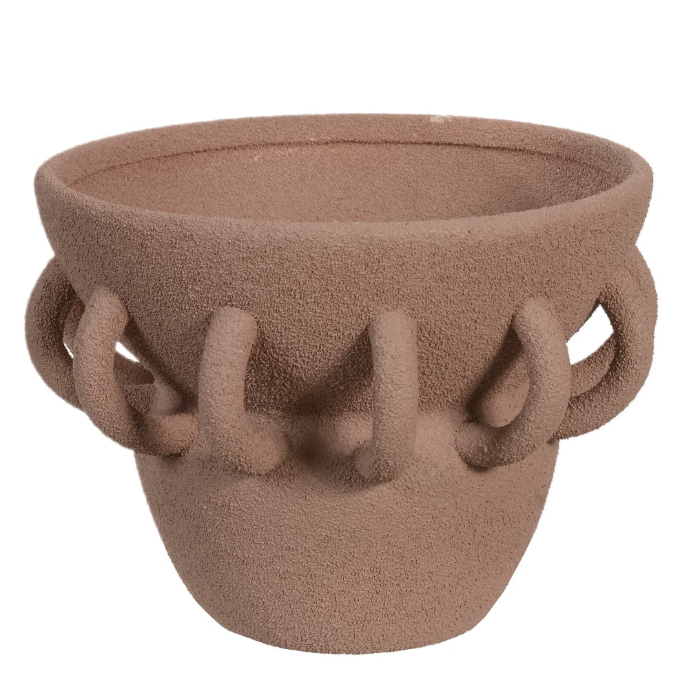 VASO DECORATIVO CERAMICA (TERRACOTA) 25,5cm 19d
