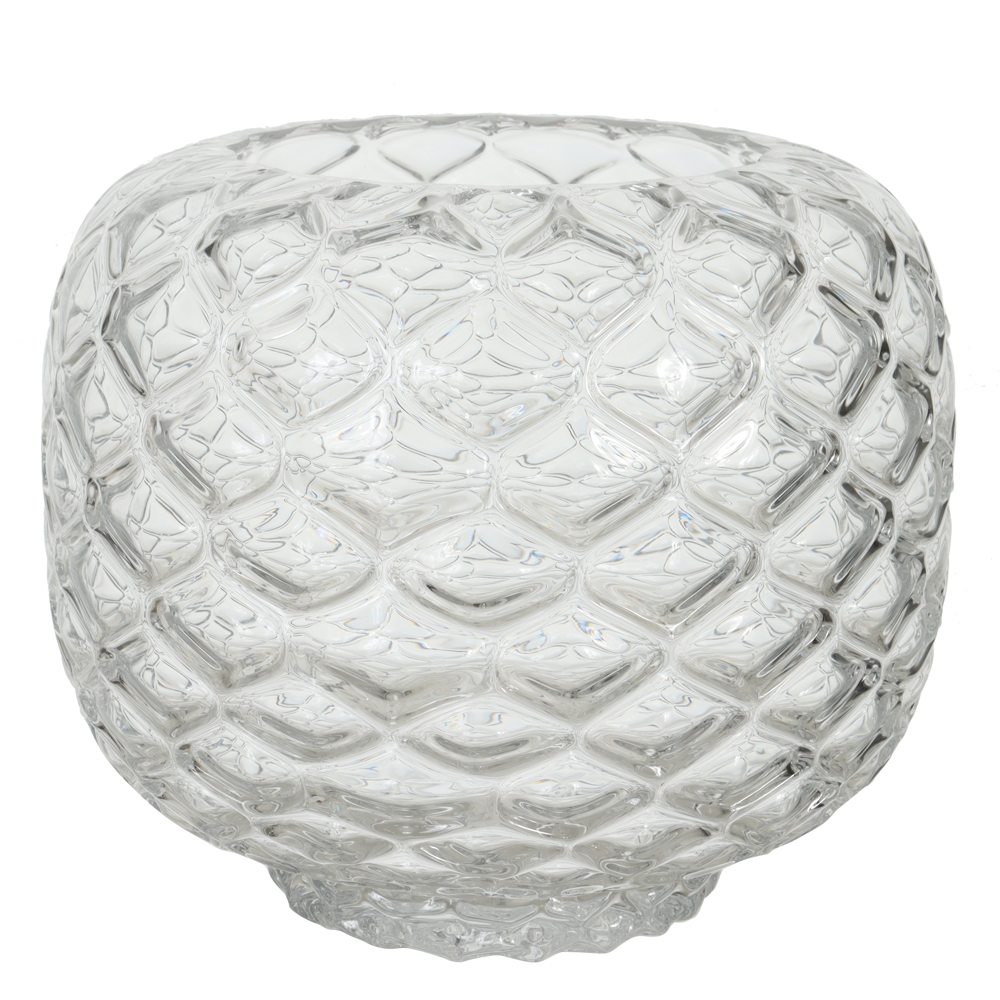 VASO DECOR VIDRO (TRANSPARENTE) 26cm 30d