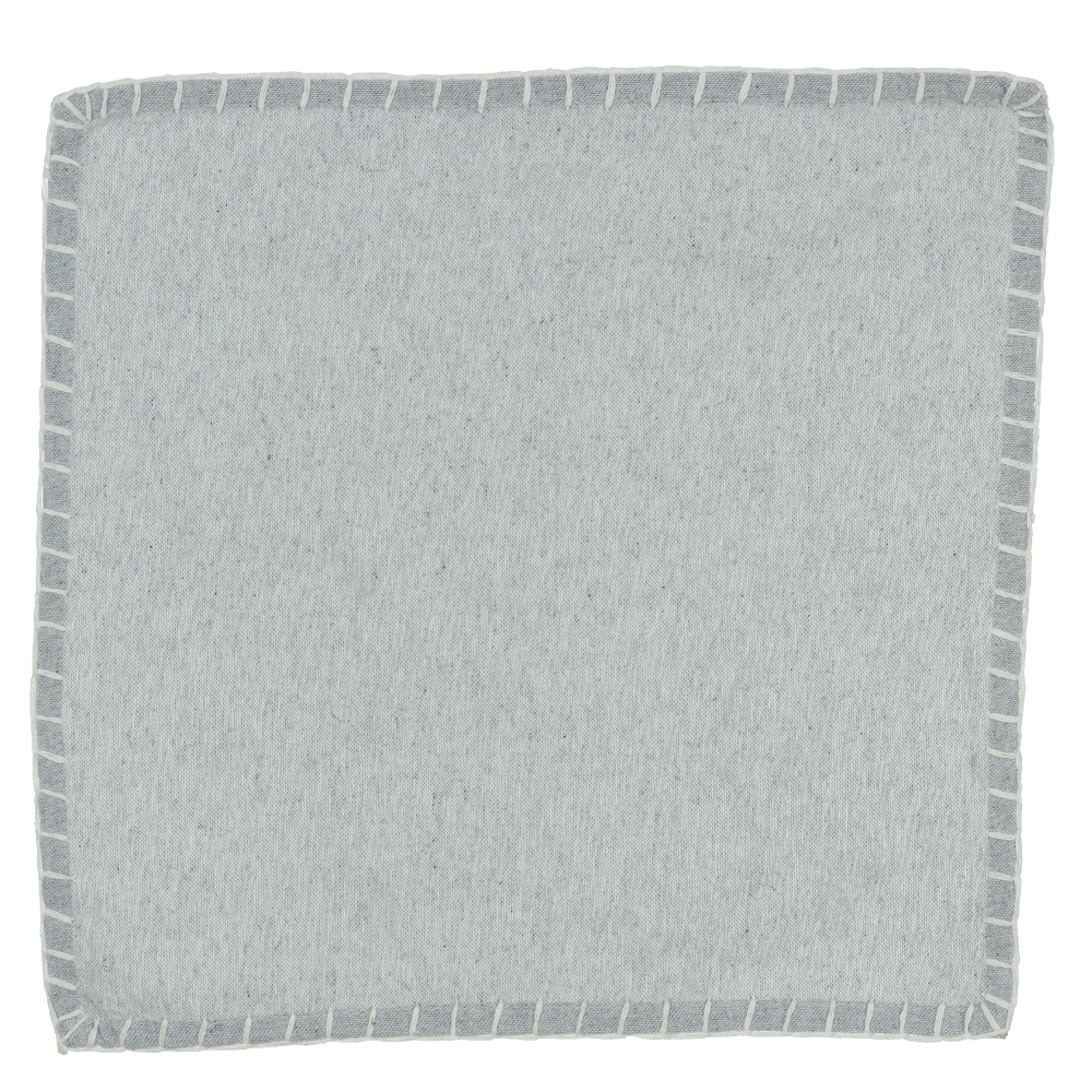 CJ GUARDANAPO ALGODAO 40X40cm C/4 PCS JERI (CINZA)
