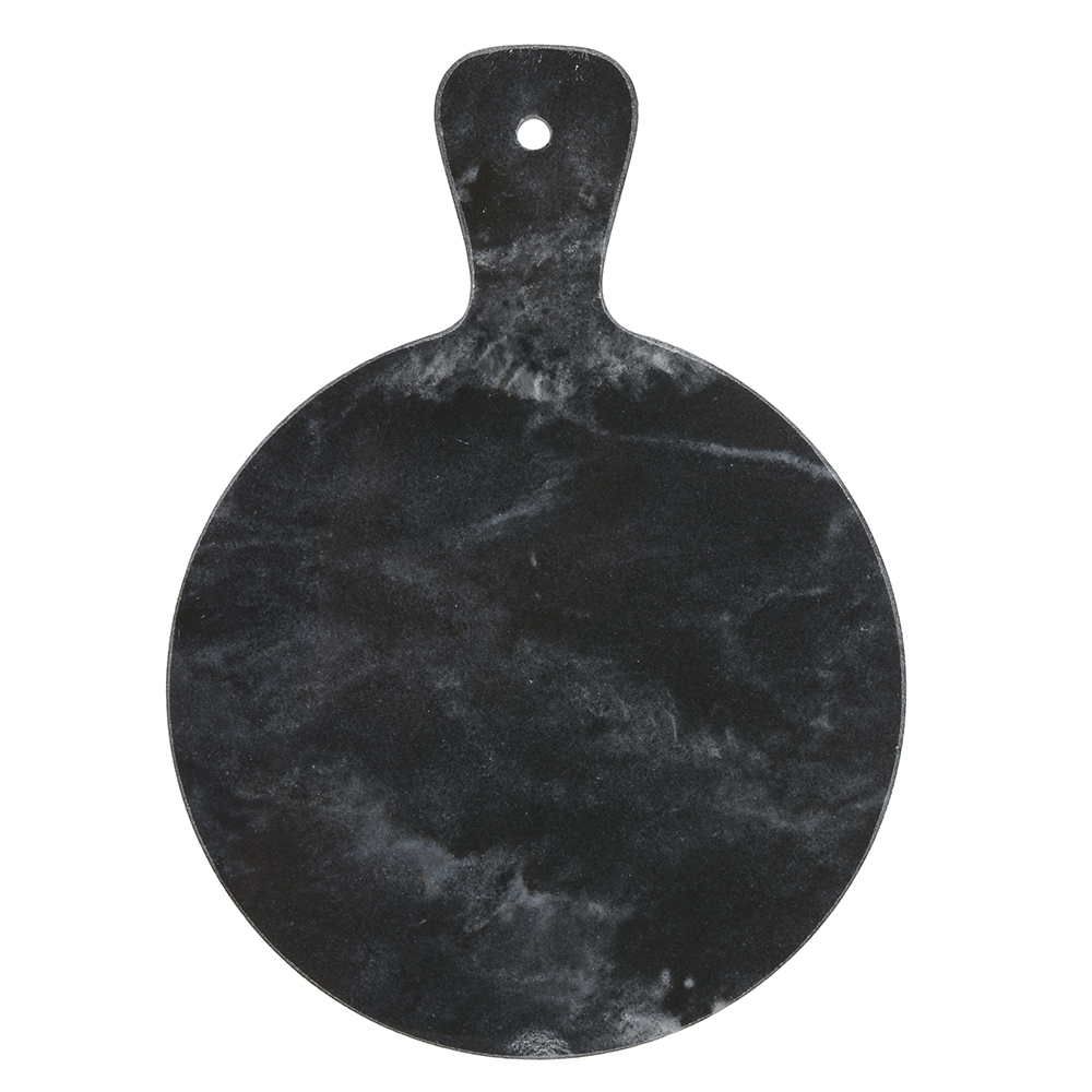 TABUA DE FRIOS RD MARMORE 1X14X19,5cm C/ CABO (PRETO)