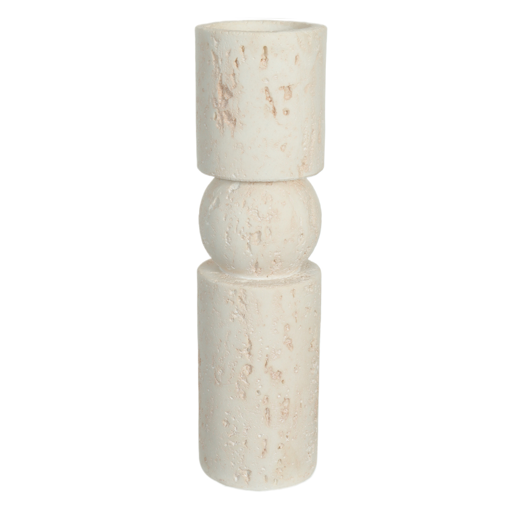 CASTICAL POLIRESINA (BEGE) 24,5X7X7cm