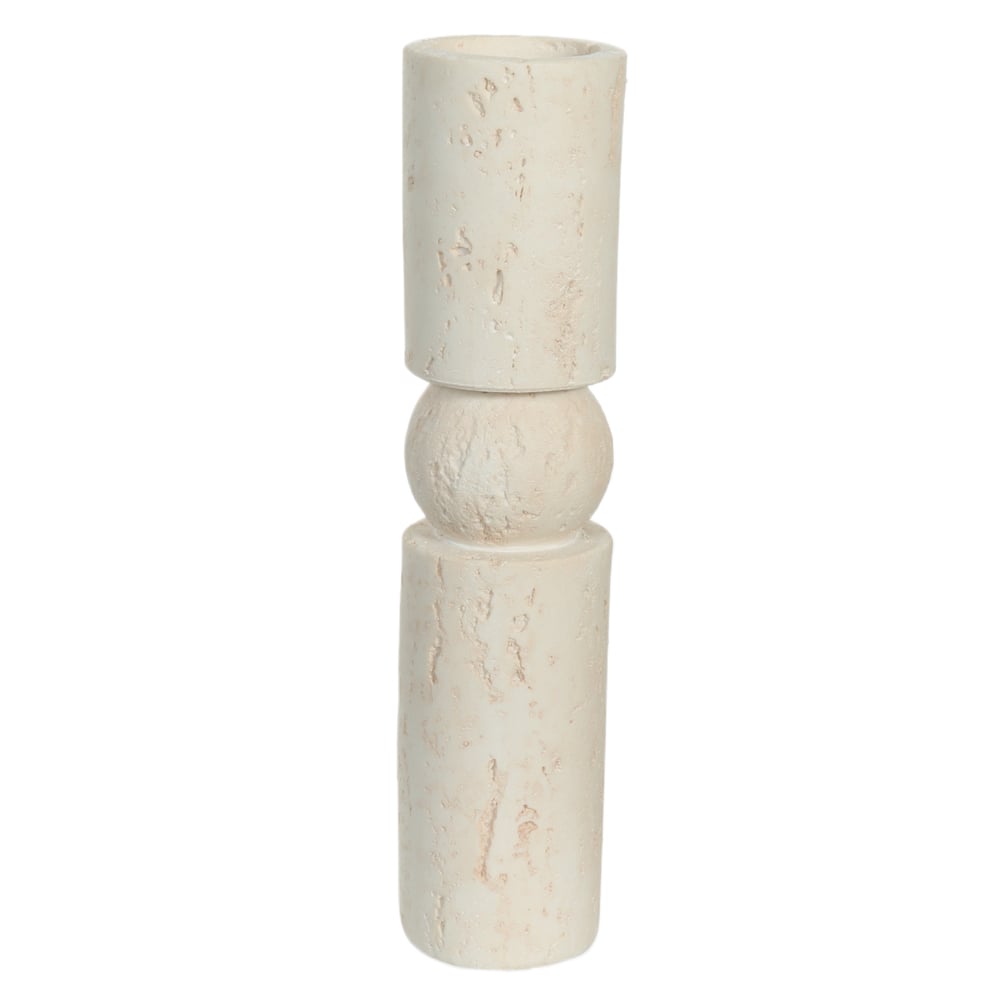 CASTICAL POLIRESINA (BEGE) 29,5X7X7cm