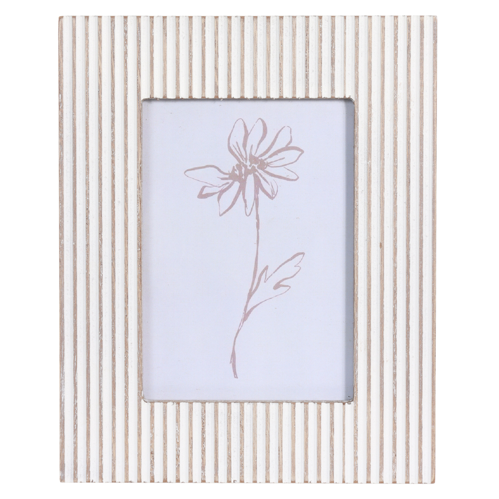 PORTA RETRATO MDF FTO  13X18CM PATINA (OFFWHITE) 25,5X20,5X1,5cm