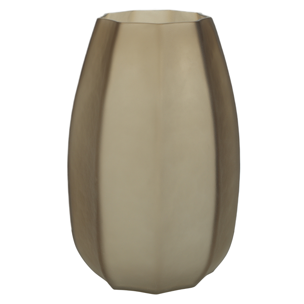 VASO DECORATIVO VIDRO (MARROM) 38cm 25d