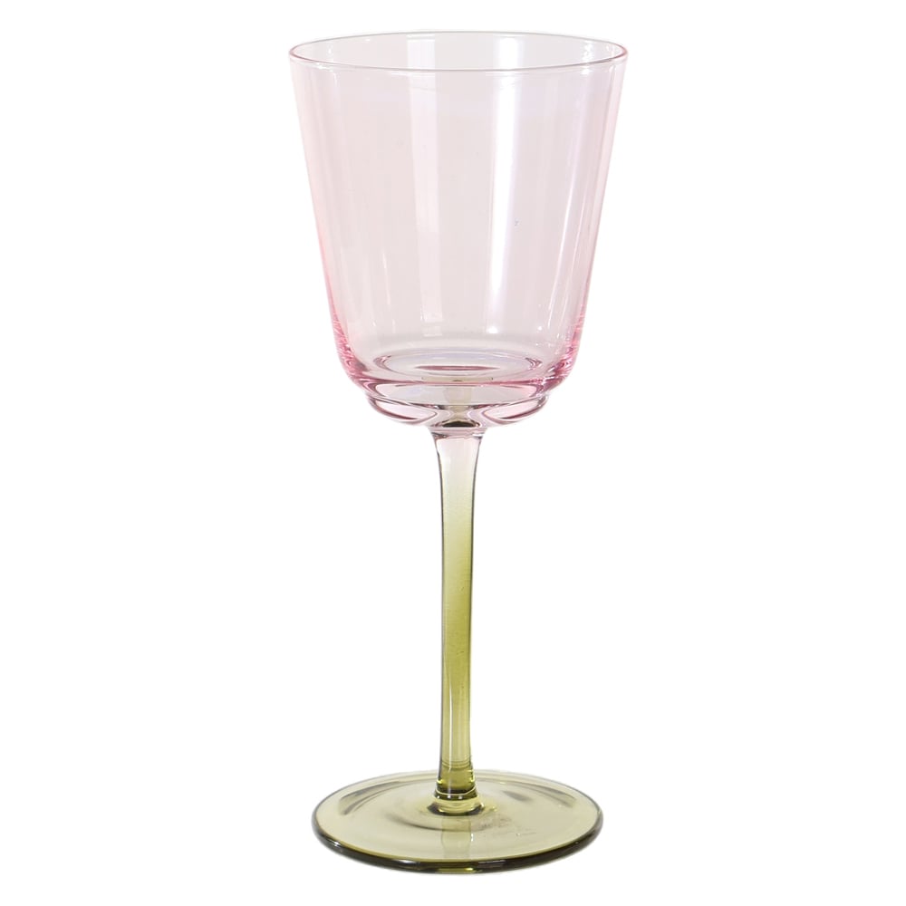 CJ TACAS VINHO 355ml 21X8,8cm C/4 PCS SIENA (ROSA VERDE)