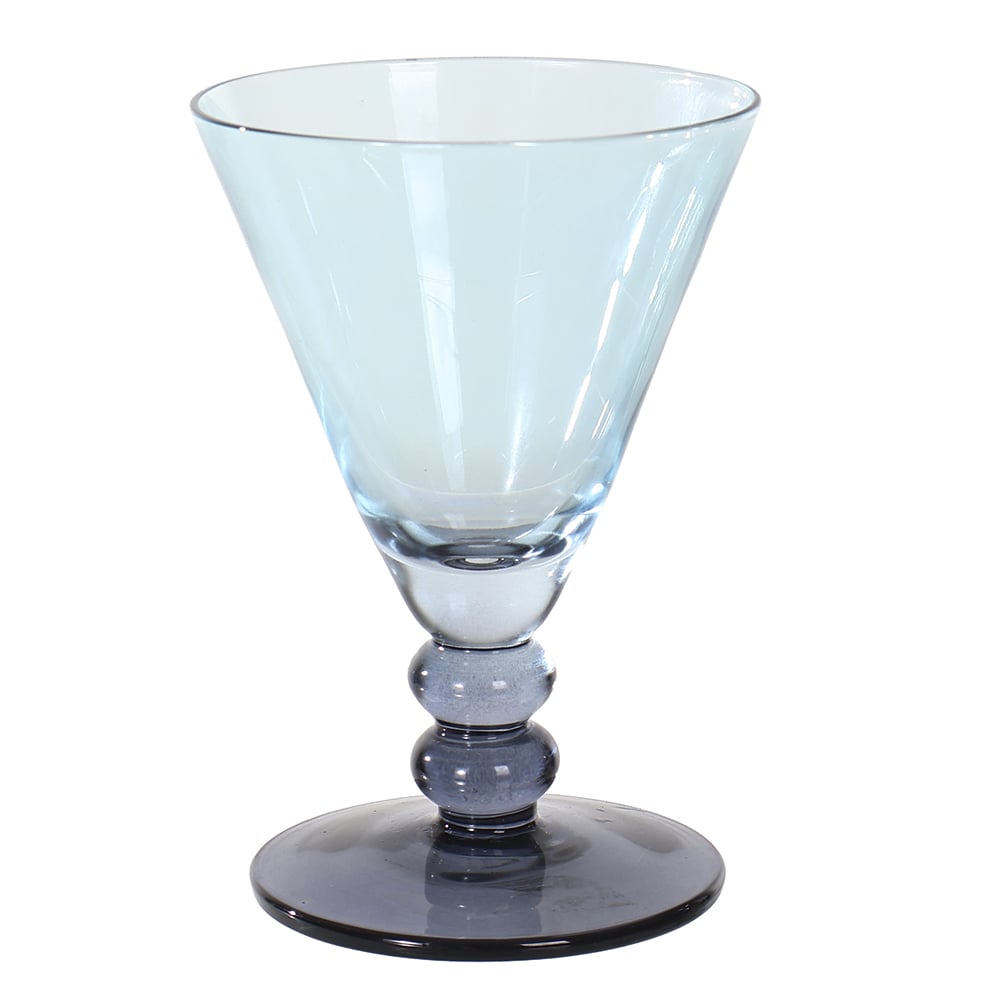 CJ TACAS AGUA 210ml 13X9cm C/4 PCS FUSION (AZUL)