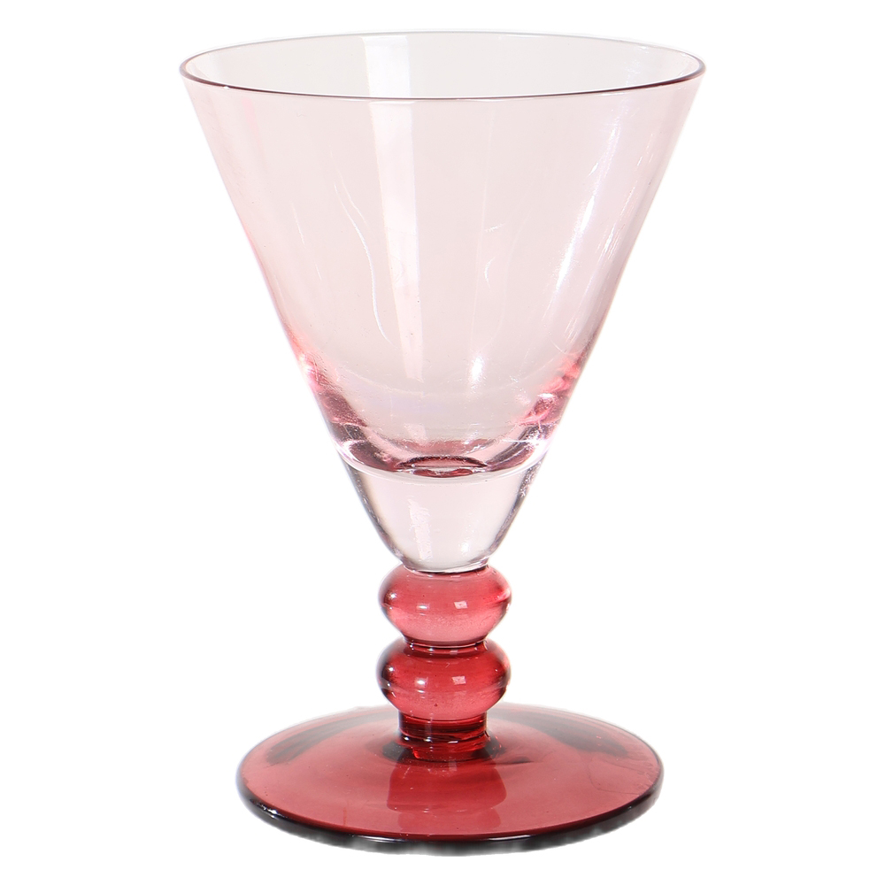 CJ TACAS AGUA 210ml 13X9cm C/4 PCS FUSION (ROSA)