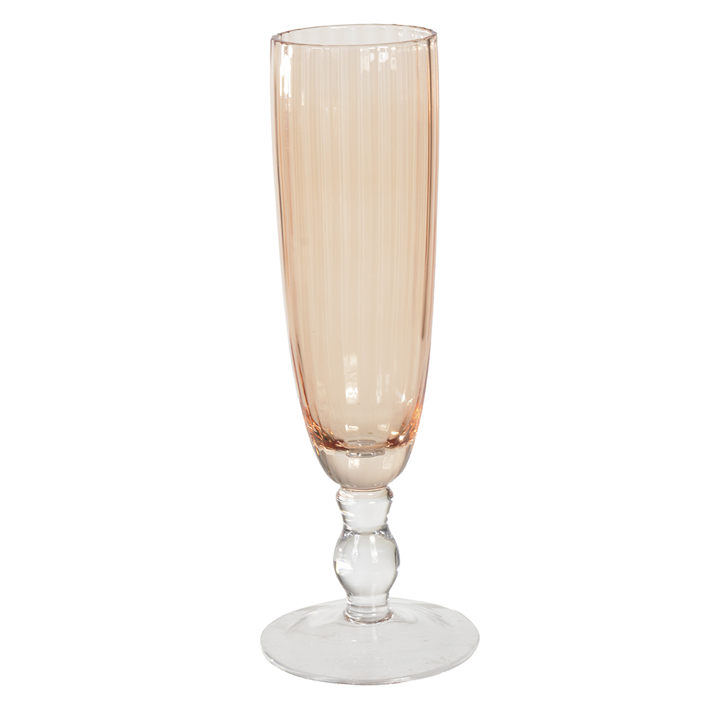 CJ TACA CHAMPANHE 210ml 20,1X7,1cm C/4 PCS SOLARE (AMBAR)