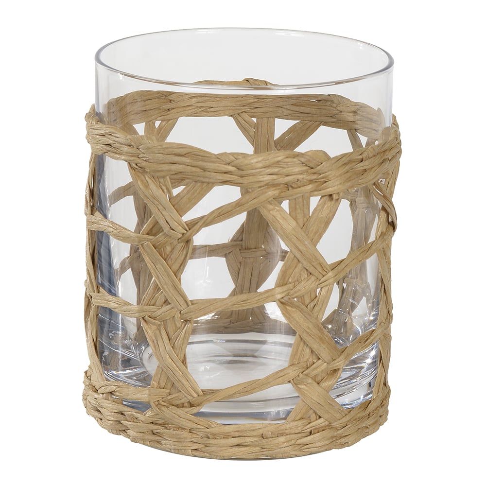 CJ COPO 400ml 10,3X8,5cm C/4 PCS TRAMAS (TRANSPARENTE)