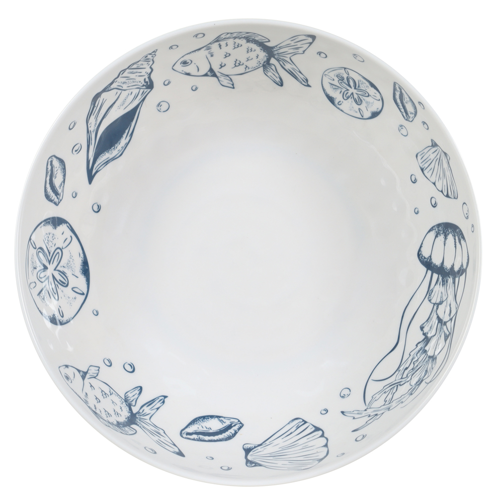 SALADEIRA MELAMINA 3000ml 10X28,2cm (OFFWHITE MARE)