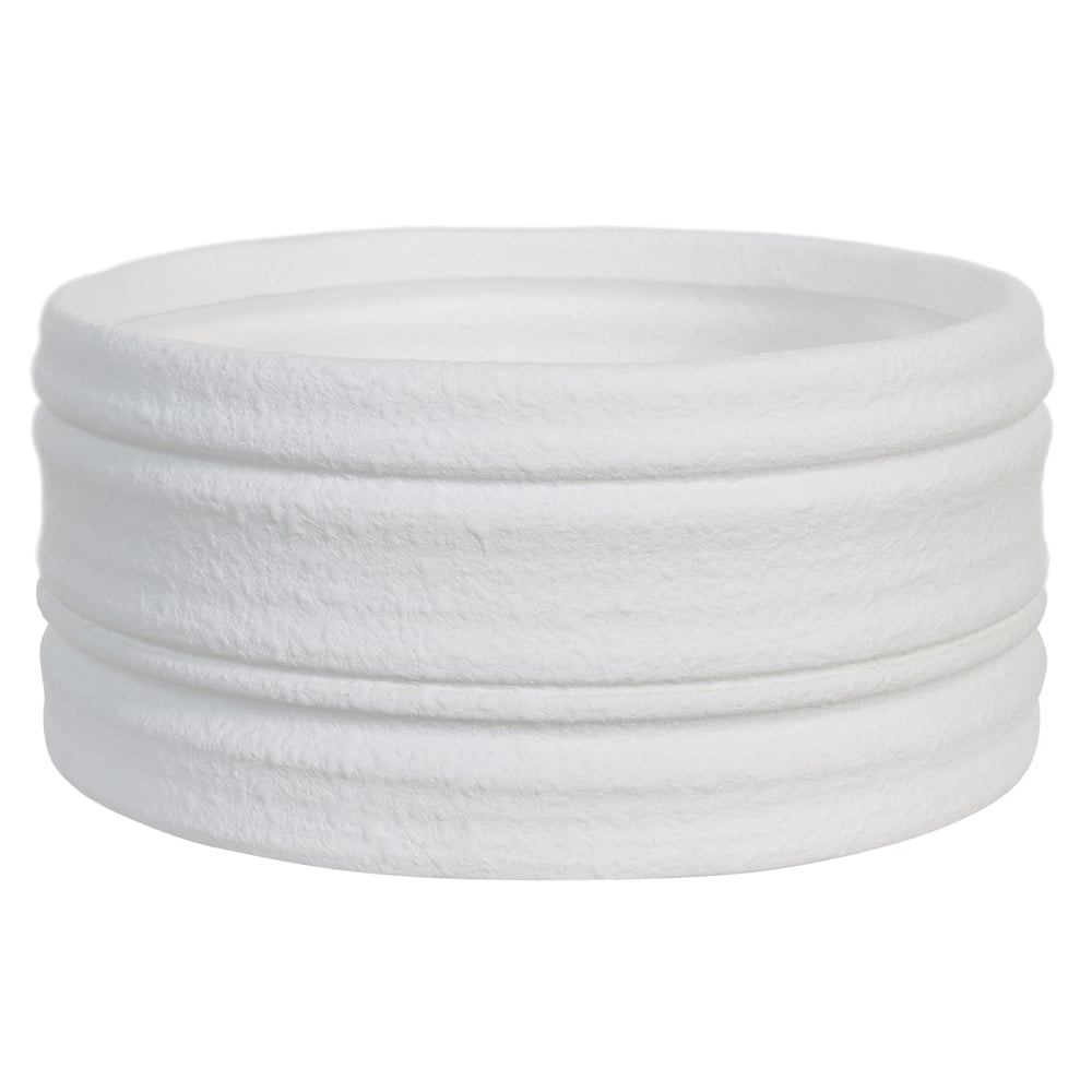 CENTRO DE MESA CERAMICA (OFF WHITE) 10,5cm 22,5d
