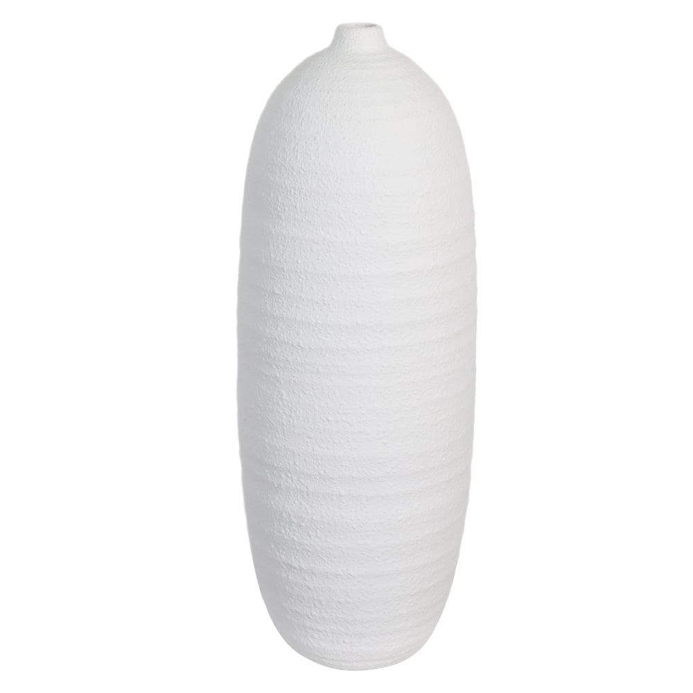 VASO DECORATIVO CERAMICA (OFF WHITE) 48cm 18d