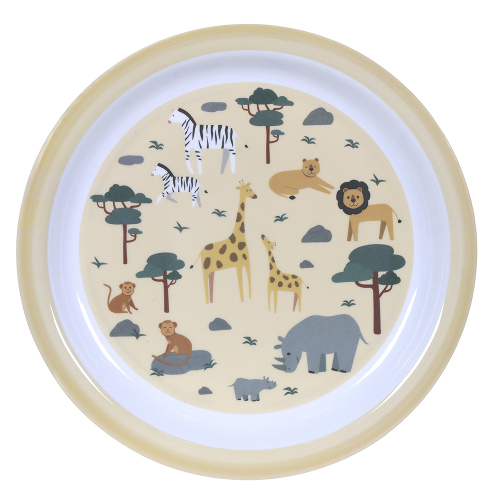 PRATO INFANTIL MELAMINA 21d (AMARELO SAVANA)