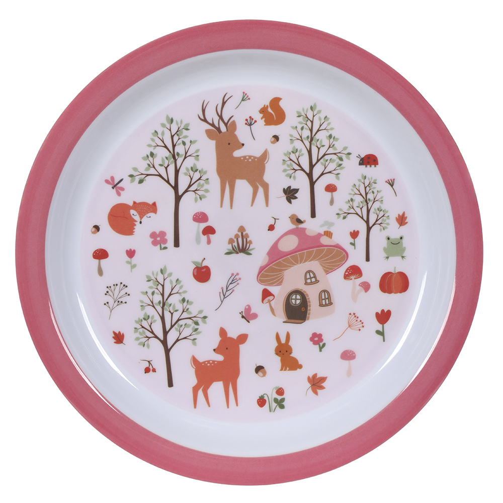 PRATO INFANTIL MELAMINA 21d (PESSEGO BOSQUE)