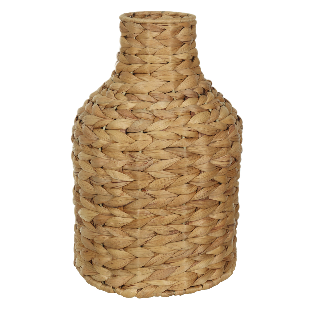 VASO DECORATIVO FIBRA NATURAL (BEGE) 32cm 20d