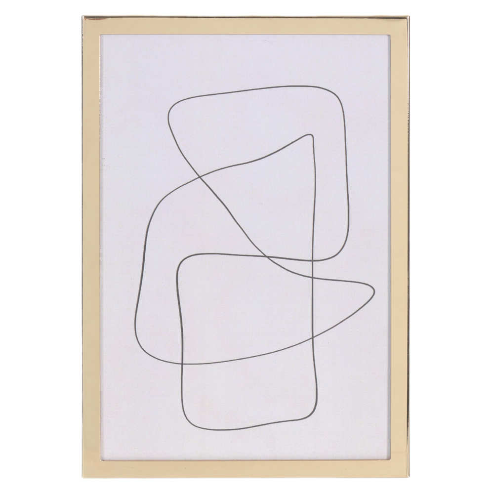 PORTA RETRATO MDF FTO 10X15 (DOURADO) 15,8X10,8X1,4cm