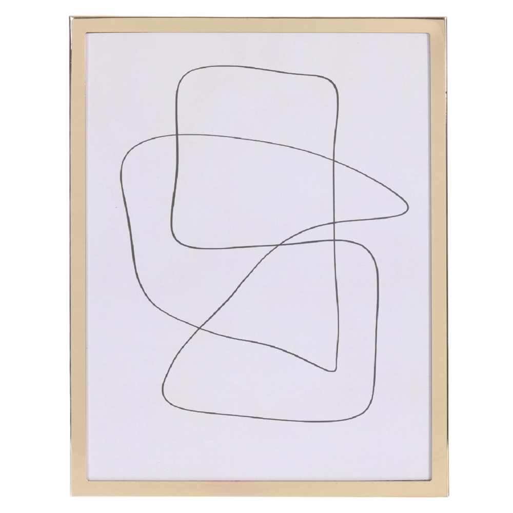 PORTA RETRATO MDF FTO 15X20 (DOURADO) 20,6X15,5X1,4cm