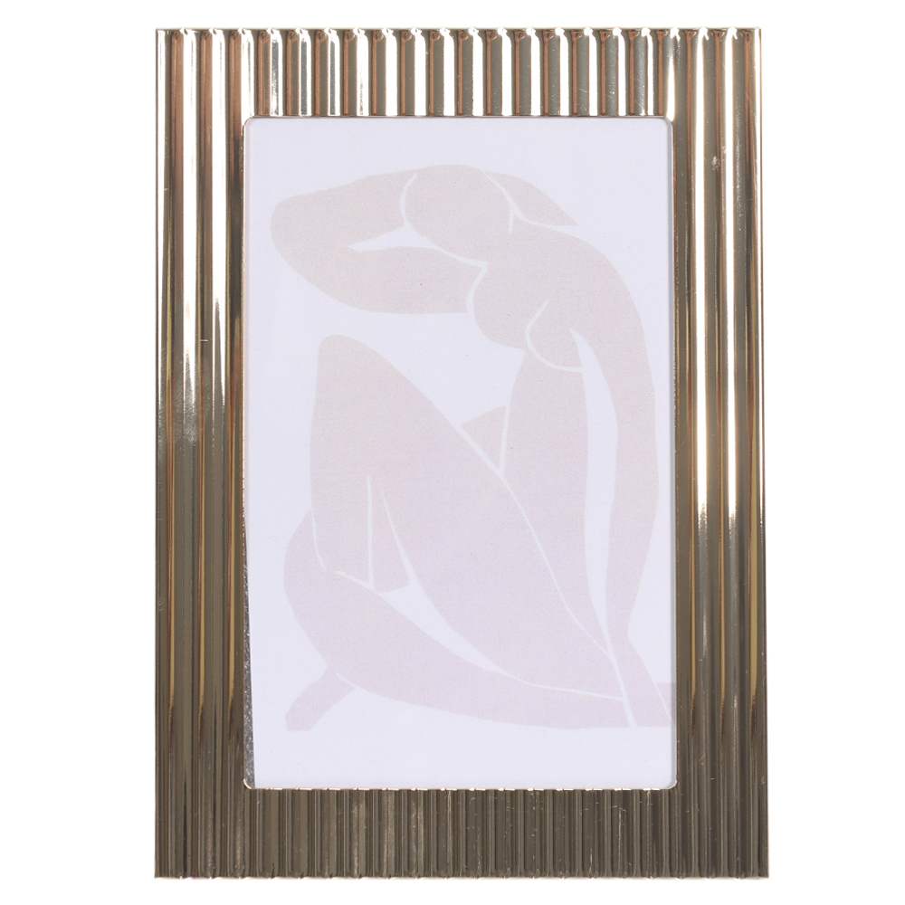 PORTA RETRATO MDF FTO 10X15 (DOURADO) 17,8X12,7X1,6cm