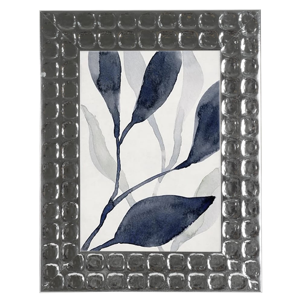 PORTA RETRATO MDF FTO 13X18 (PRATA) 23,38X18,3X1cm
