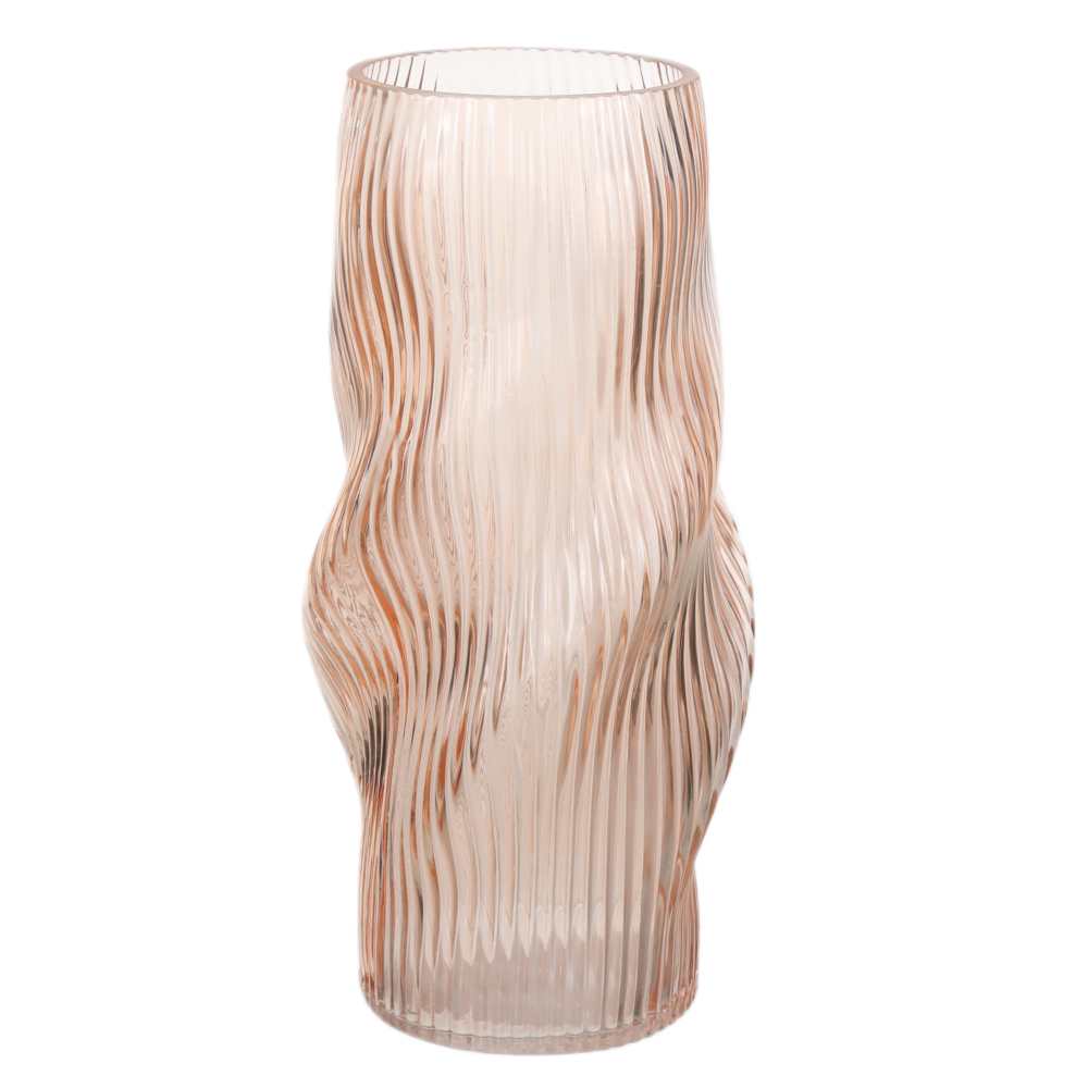 VASO VIDRO (ROSE) 30cm