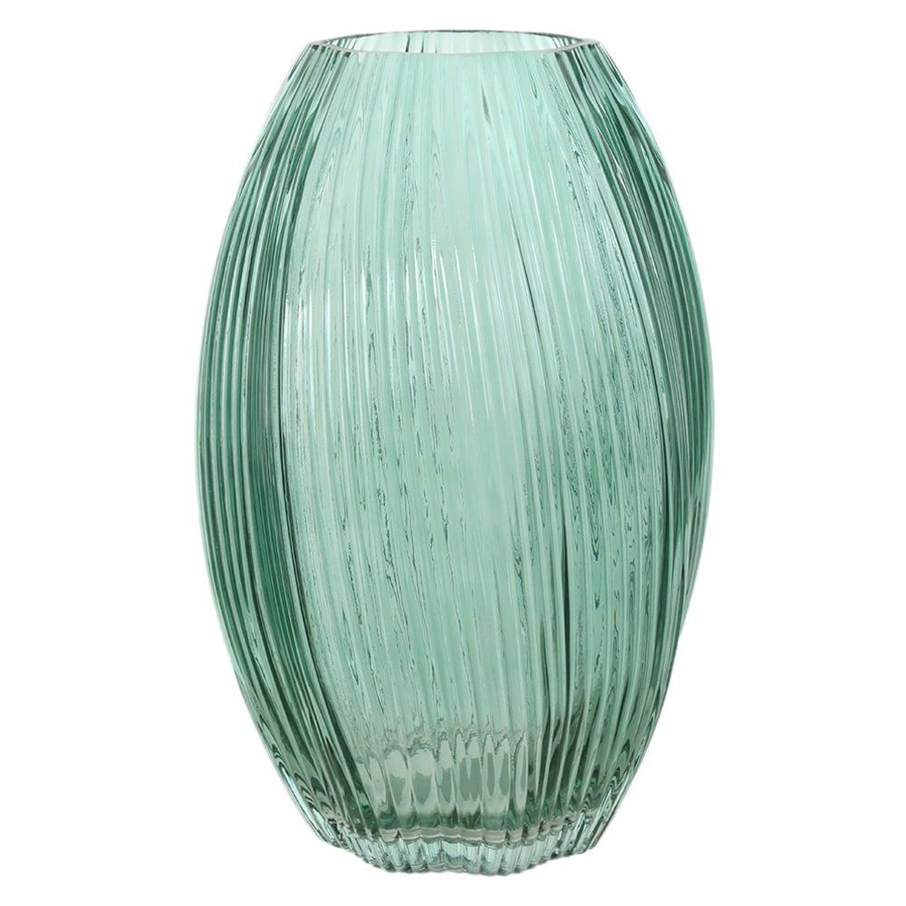 VASO VIDRO (VERDE) 27cm