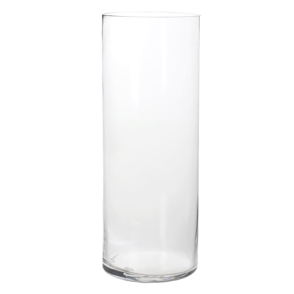 VASO VIDRO CILINDRO (TRANSPARENTE) 40cm