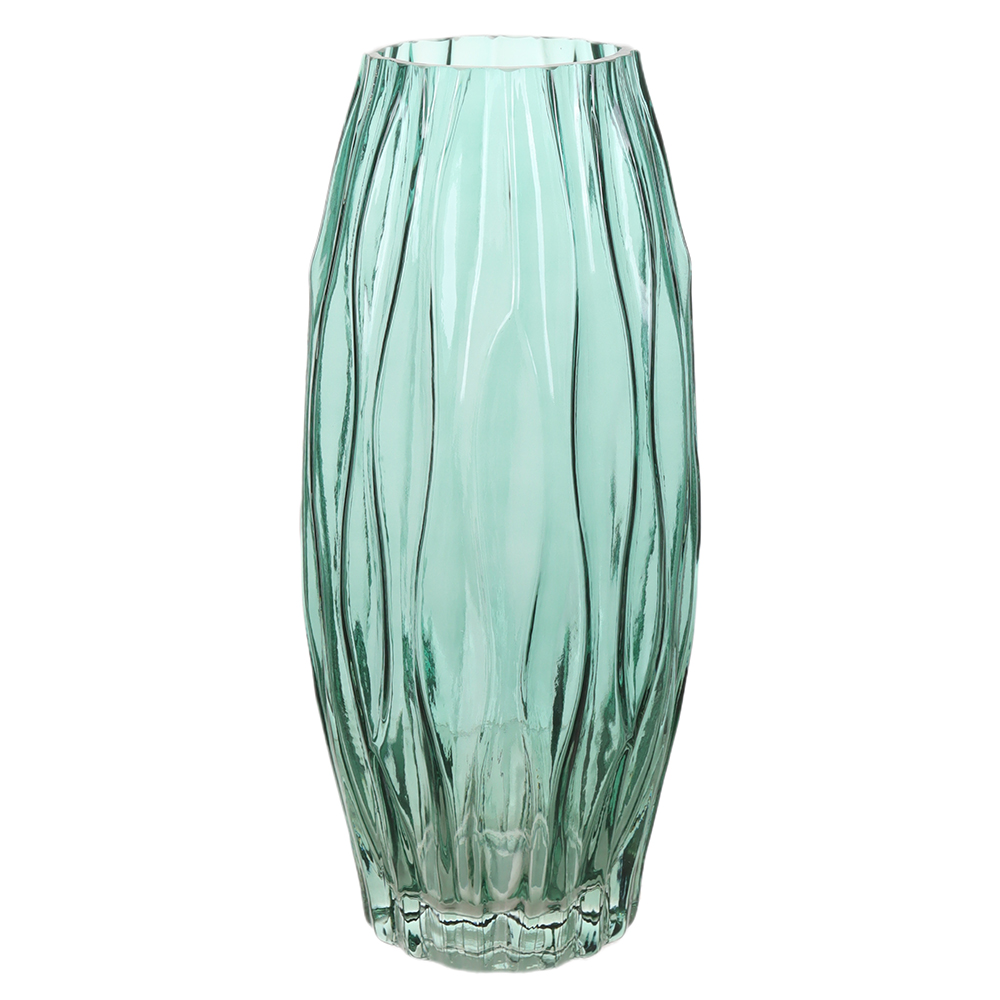 VASO VIDRO (VERDE) 30cm