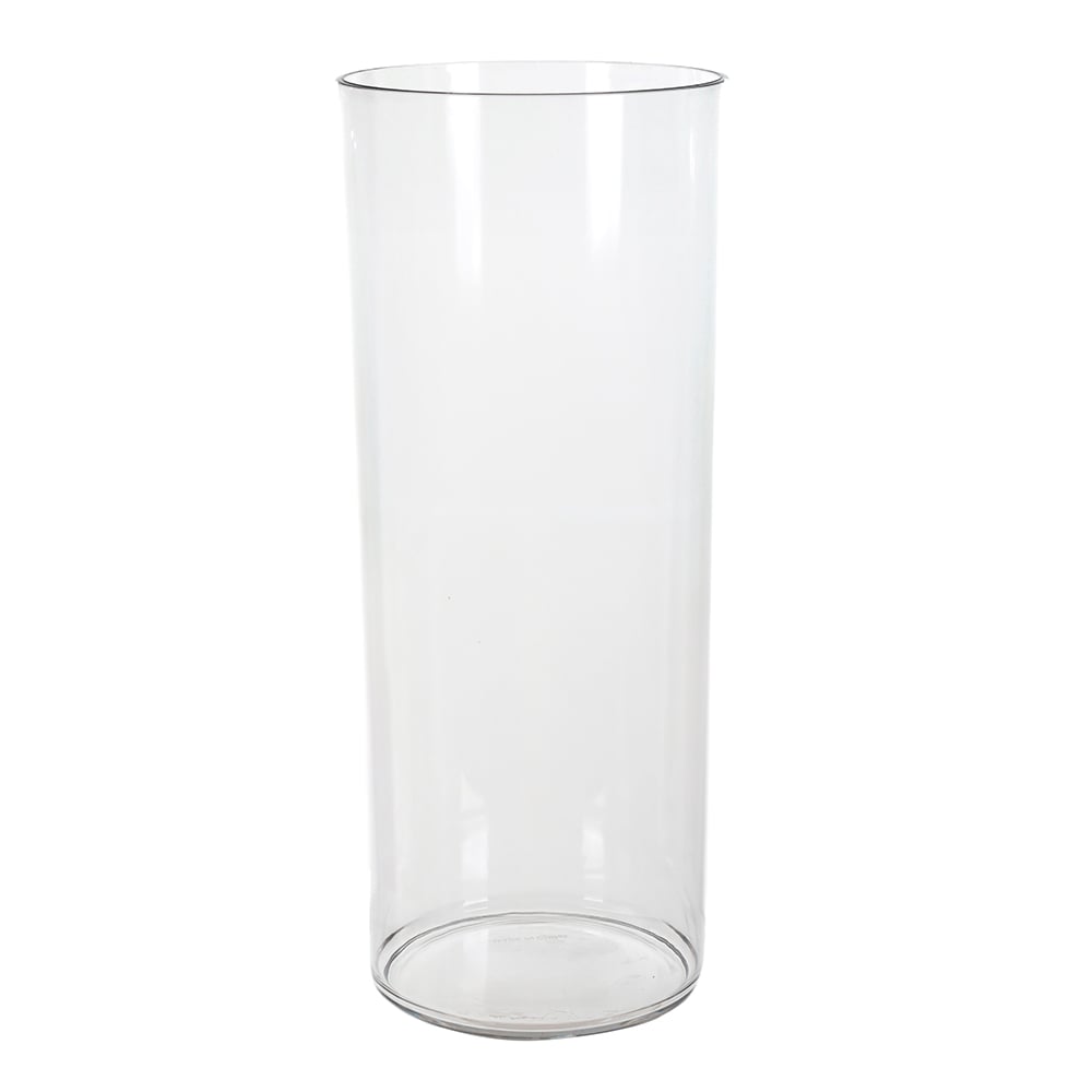 VASO ACRILICO CILINDRO (TRANSPARENTE) 30cm