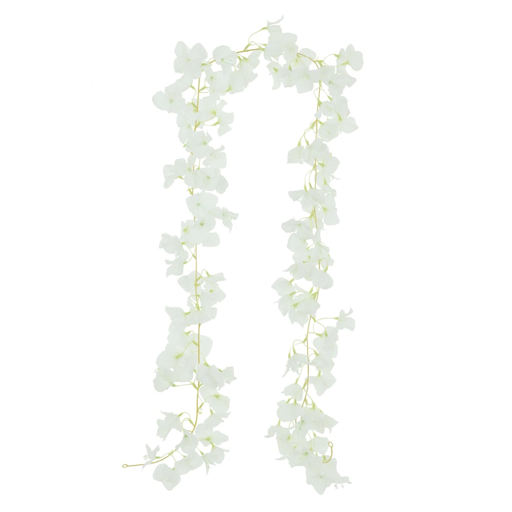C.GUIRLANDA BOUGAINVILLE X135 (BRANCO) 1,8m