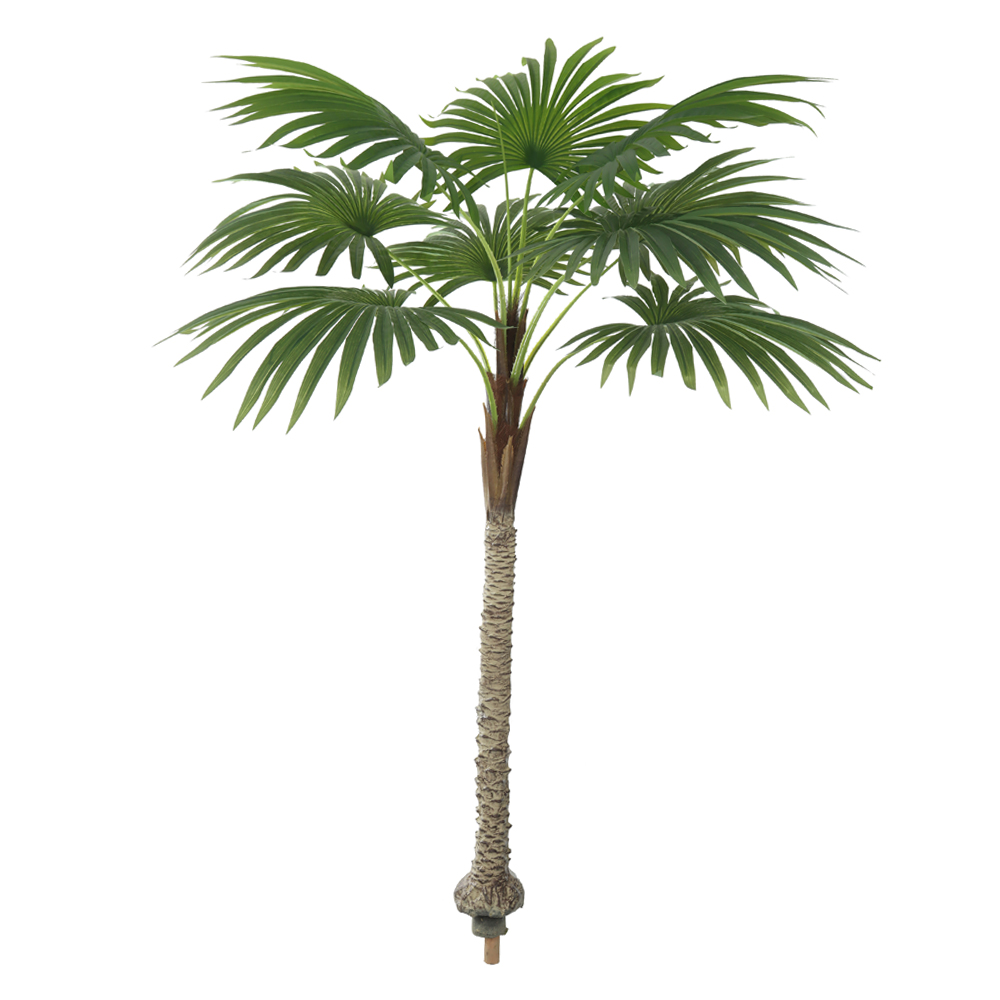 A.PALMEIRA LEQUE REAL TOQUE X9 (VERDE) 1,9m