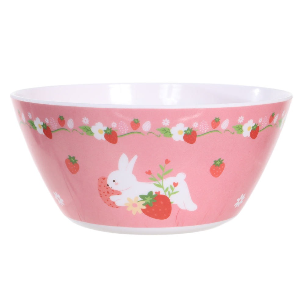 BOWL MELAMINA MORANGO (ROSA) 15X15X6,9cm